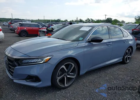 2021 Honda Accord Sport z USA, uszkodzony, nr VIN 1HGCV1F33MA110967